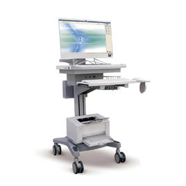 Stress echocardiography auxiliary examination system